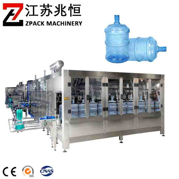 Maximisez l'efficacité avec une machine de conditionnement d'eau en bouteilles de 5 gallons à haute vitesse