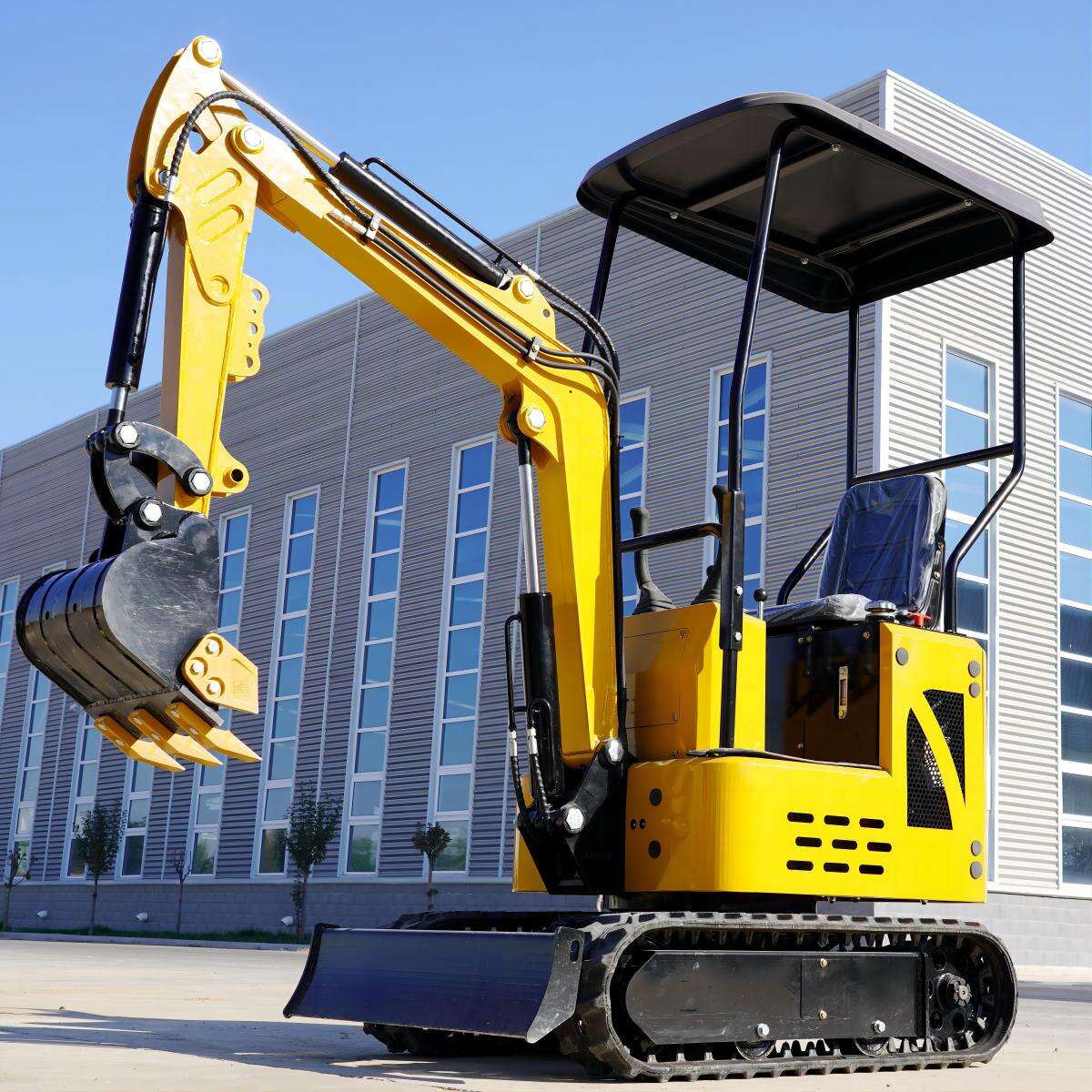 WY10 mini excavator 1 ton mini bagger CE EPA Engine digger mini pelle Chinese small excavator machine manufacture