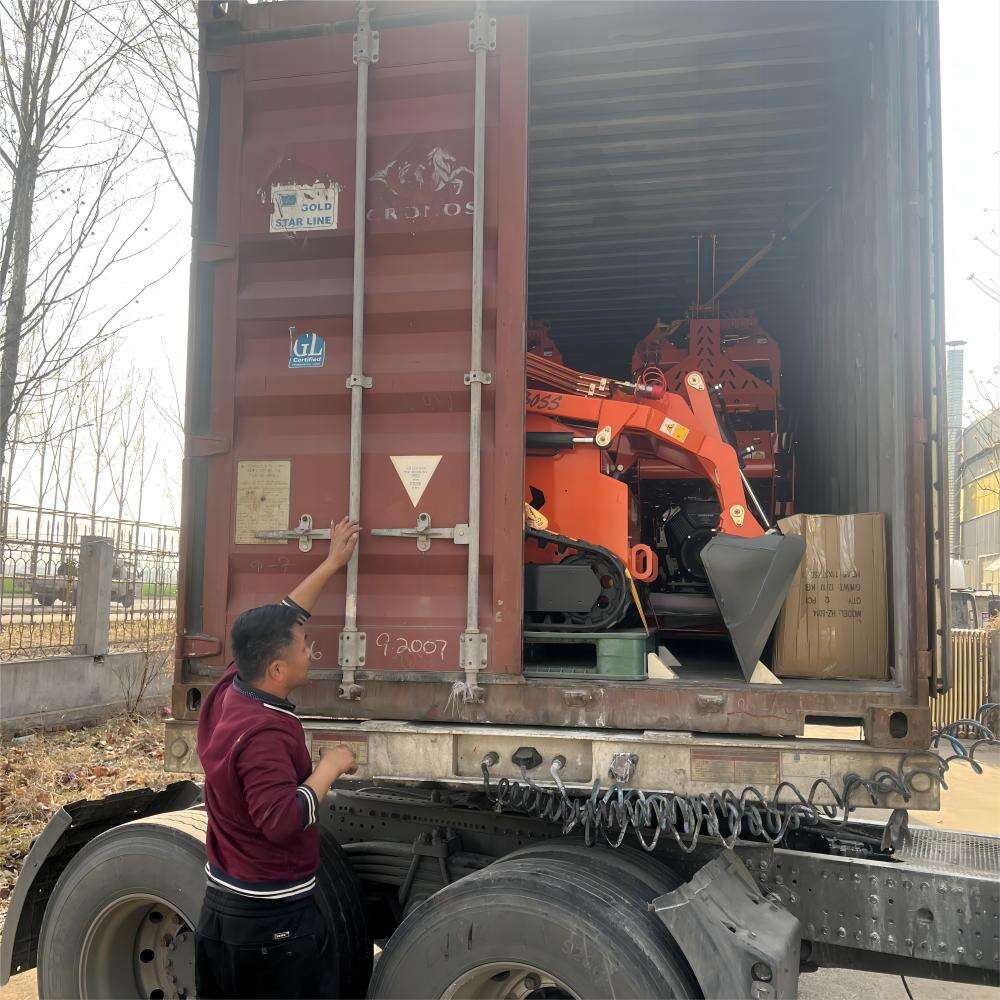 Seven Sets Skid Steer Loader Will be Sent to Australia