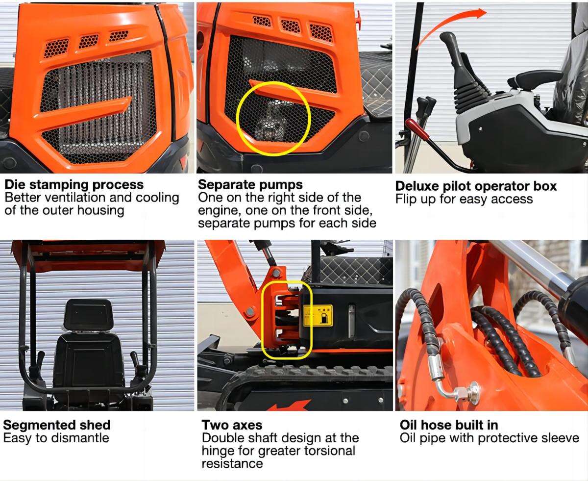 WY18plus China Micro Excavator 1.8 ton mini digger mini pelle small excavator machine manufacture