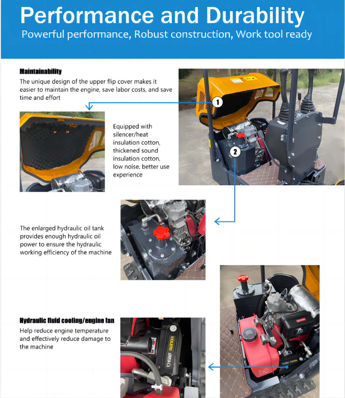 CE EPA EURO5 WY10pro mini excavator 1 ton minibagger Engine digger mini pelle Chinese small excavator machine supplier