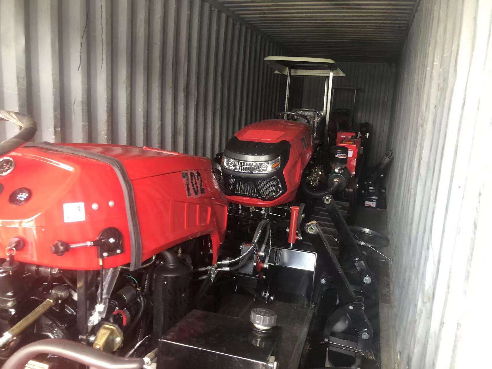 Tractor Loading Container