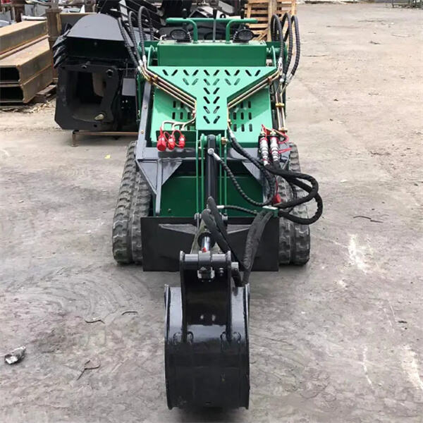 Las capacidades de una cargadora frontal compacta