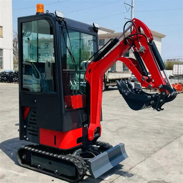 Tehokas työn tekeminen takakaivurilla