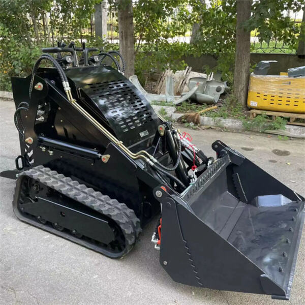 Skid track loader