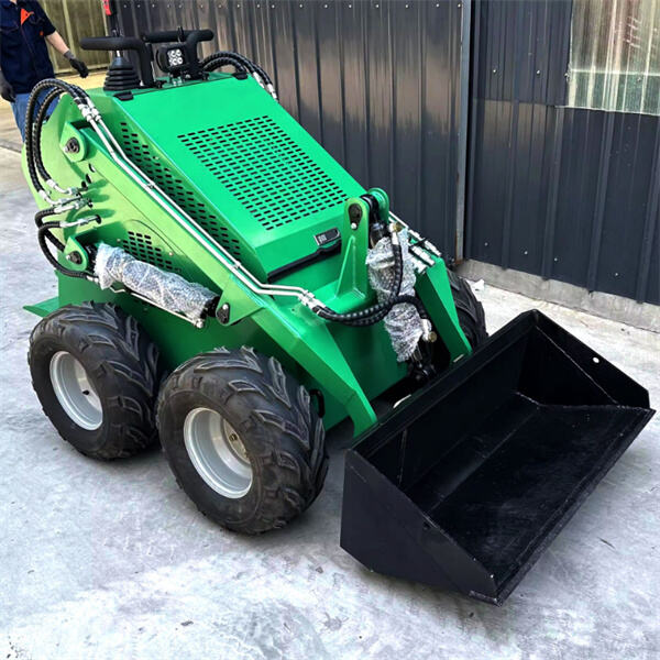 การใช้งานรถโหลดเดอร์ล้อเล็ก