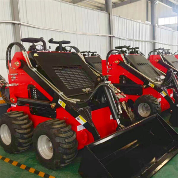 Experience the power and agility of a small loader.