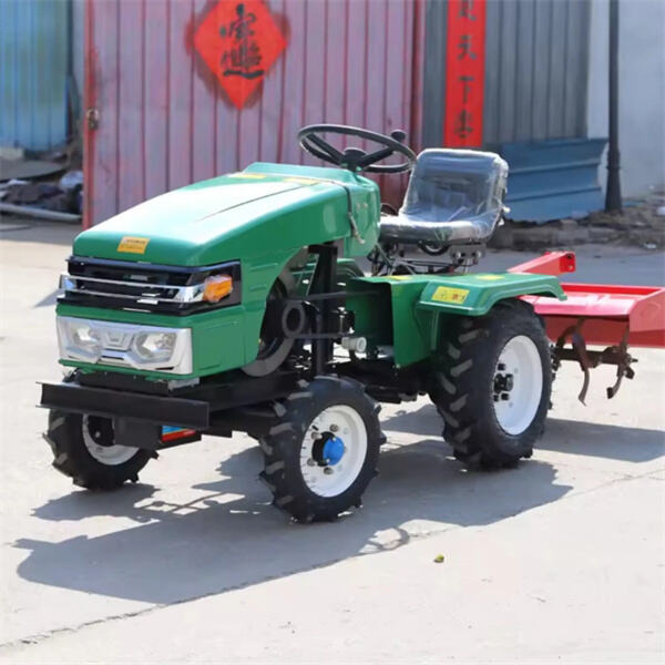 Maximierung der Feldproduktivität mit einem Gehen-hinter Traktor