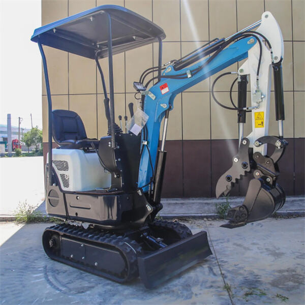 Versatile mini excavators for restricted spaces