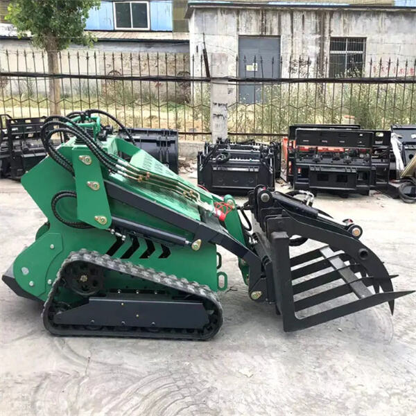 Справляйтесь с трудными задачами без усилий с помощью захвата-ковша для мини-погрузчика