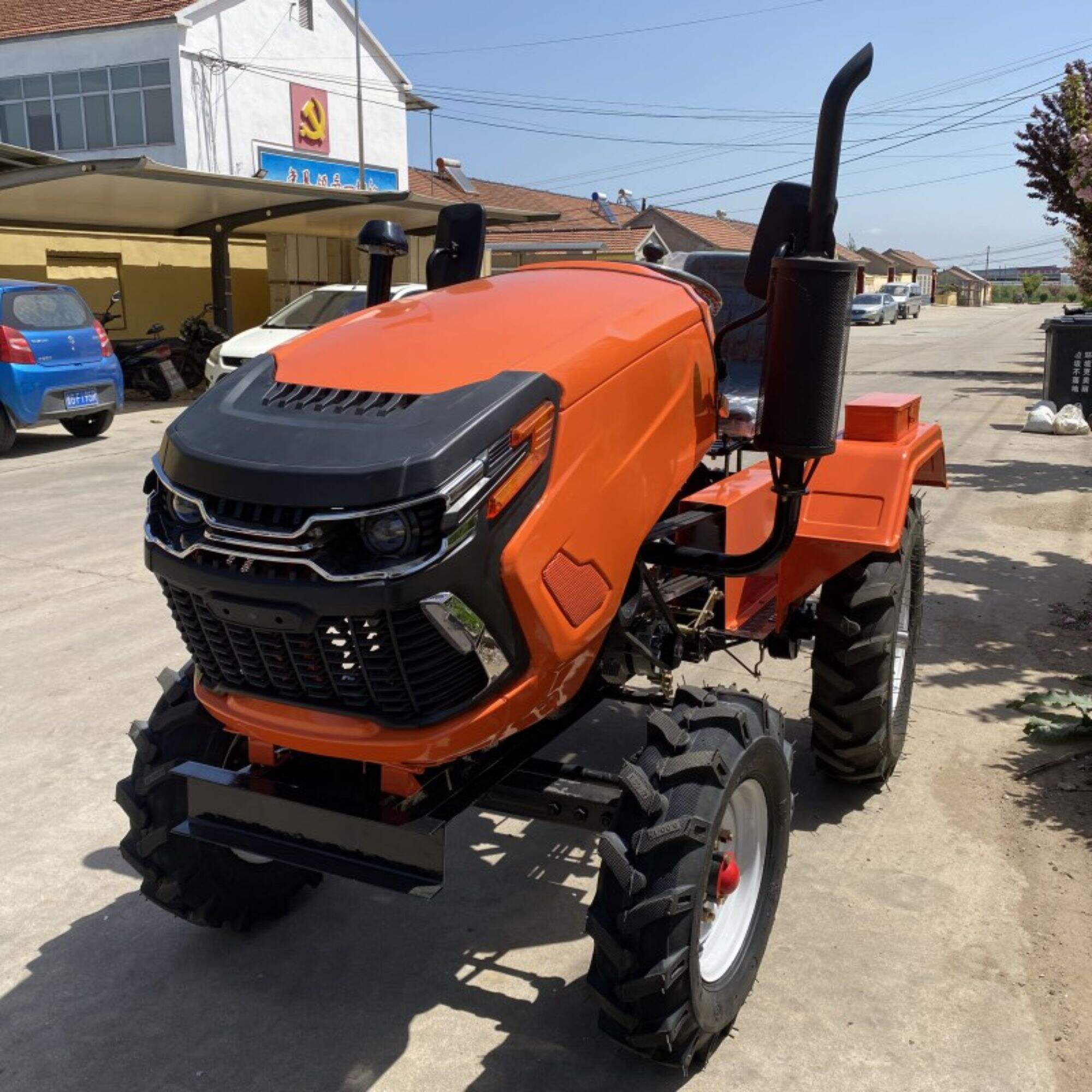 TY25HP-50HP Factory price farm tractors multi purpose compact tractor kubota Engine 4 wheel tractor available now