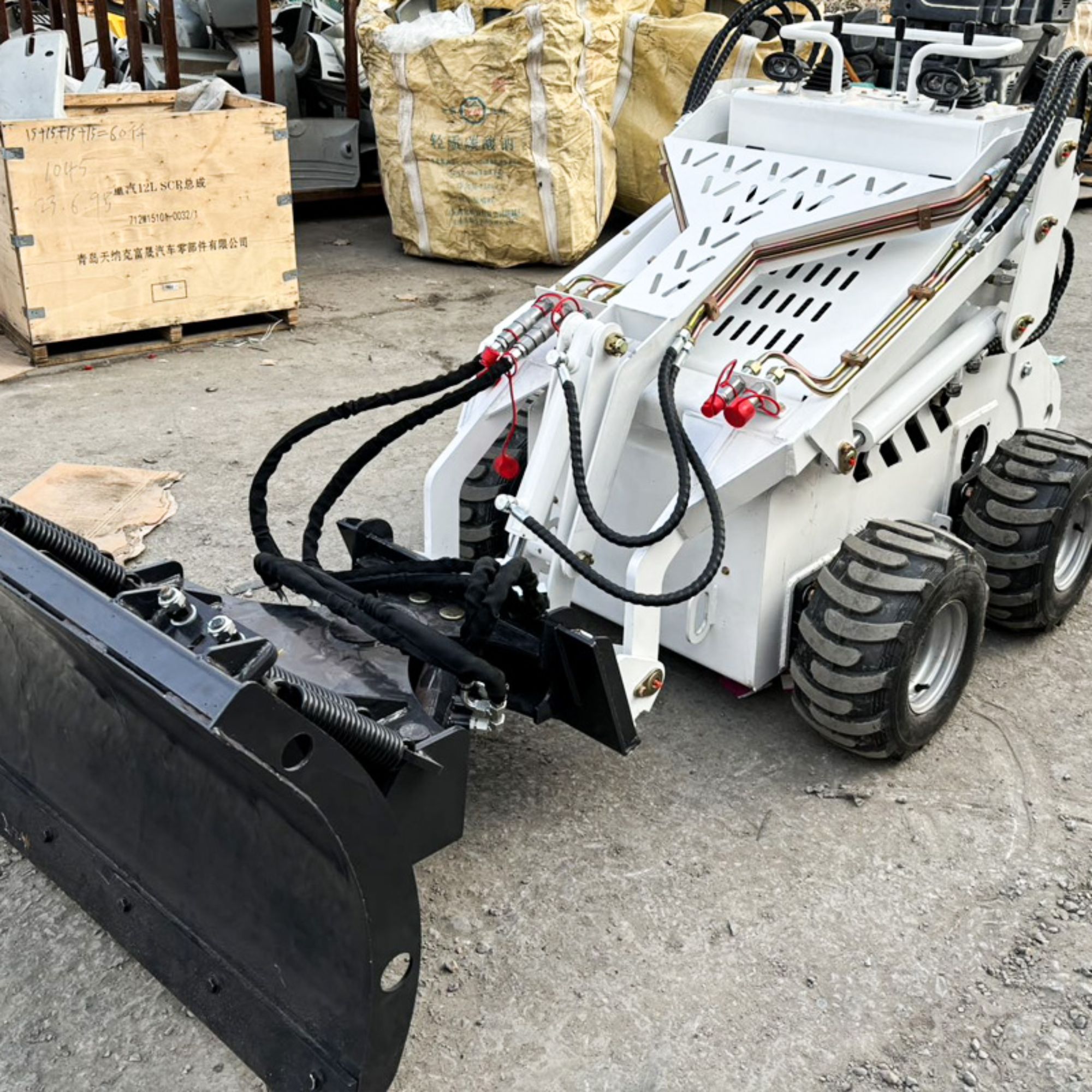  WY330 High quality stand on skid steer high quality skid steer loader with track multi functional cheap skid steer for sale