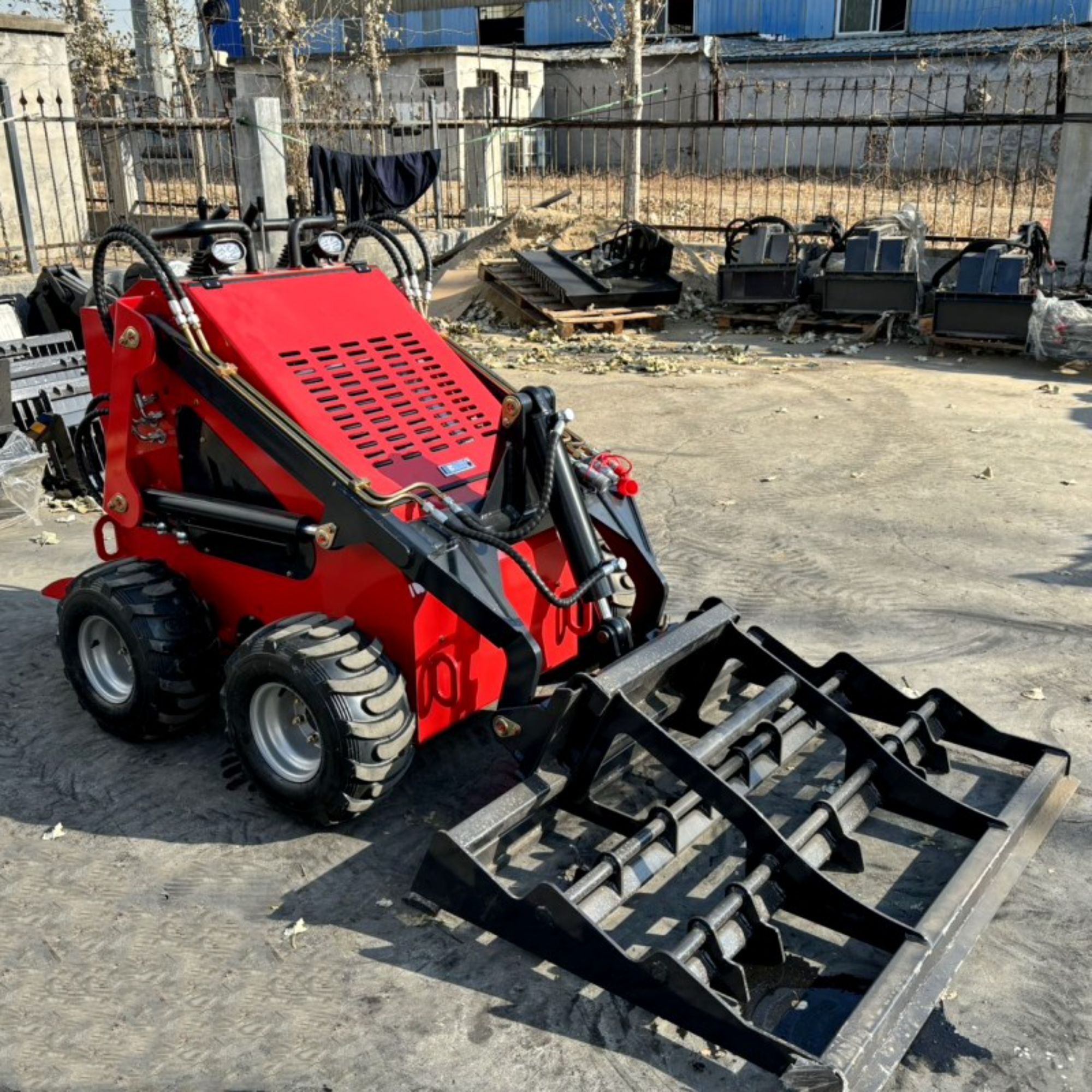  WY330 Quality New skid steer loader with track multi purpose mini skid steer loader cheap skid steer for sale