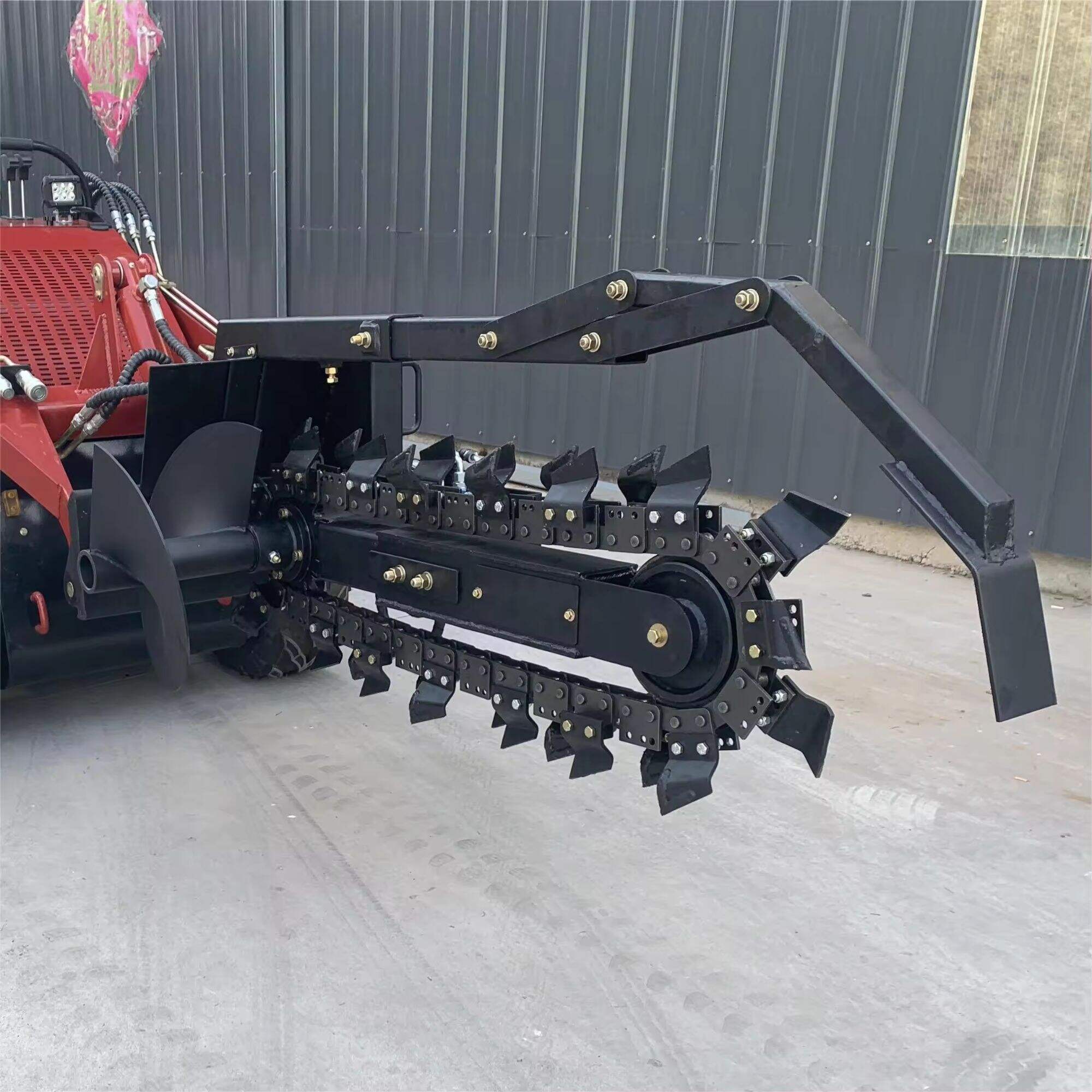 Skid Steer Loader Attachment Trencher