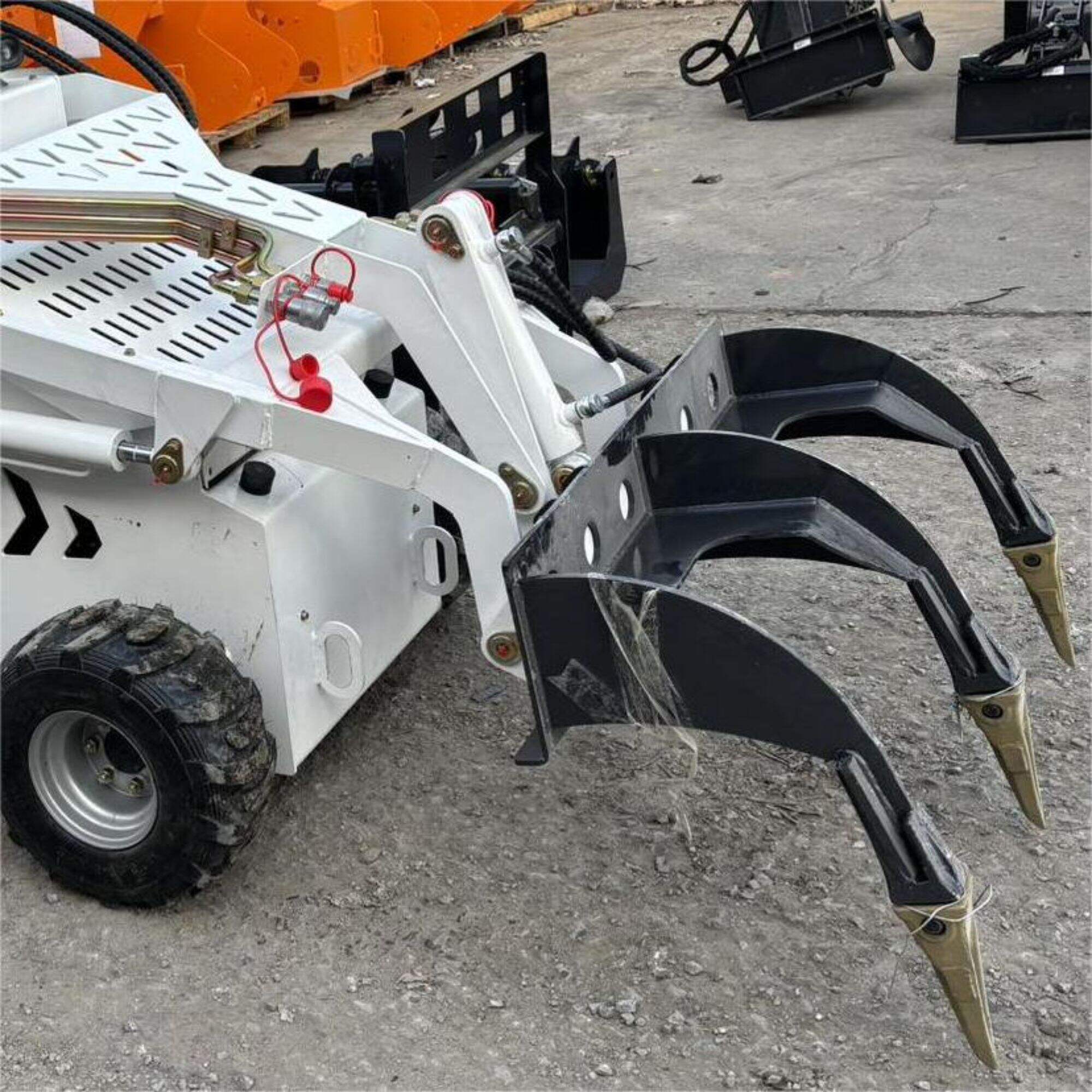 Skid Steer Loader Attachment Rake