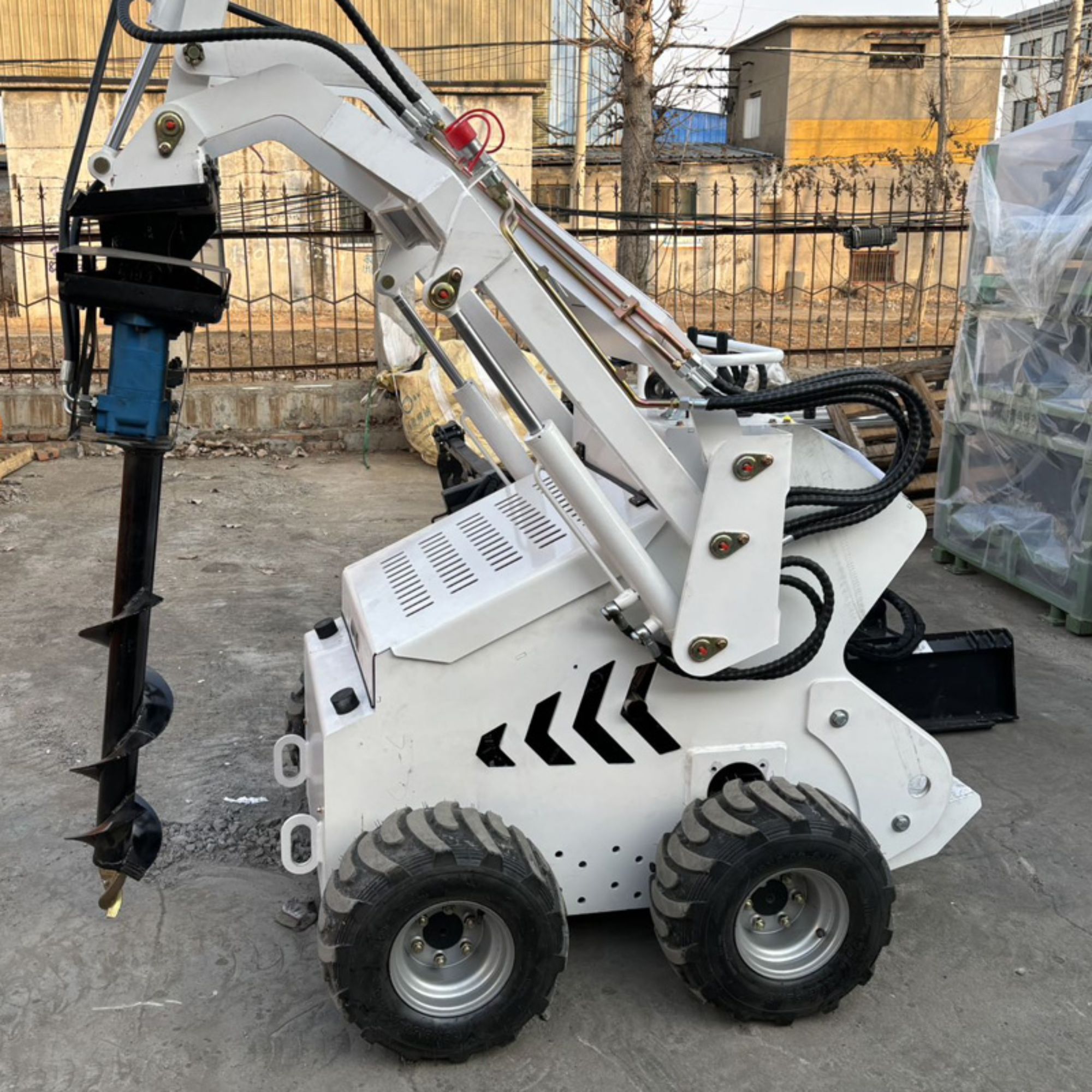  WY330 Fast Delivery skid loader skid steer multi purpose mini skid steer track loader multi purpose track loader