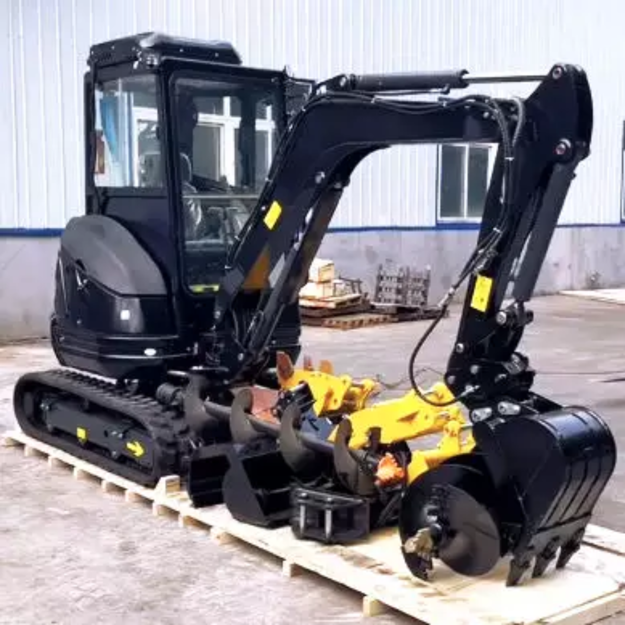 WY35 Kubota Engine digger 3.5 ton mini excavator mini pelle Chinese small excavator machine