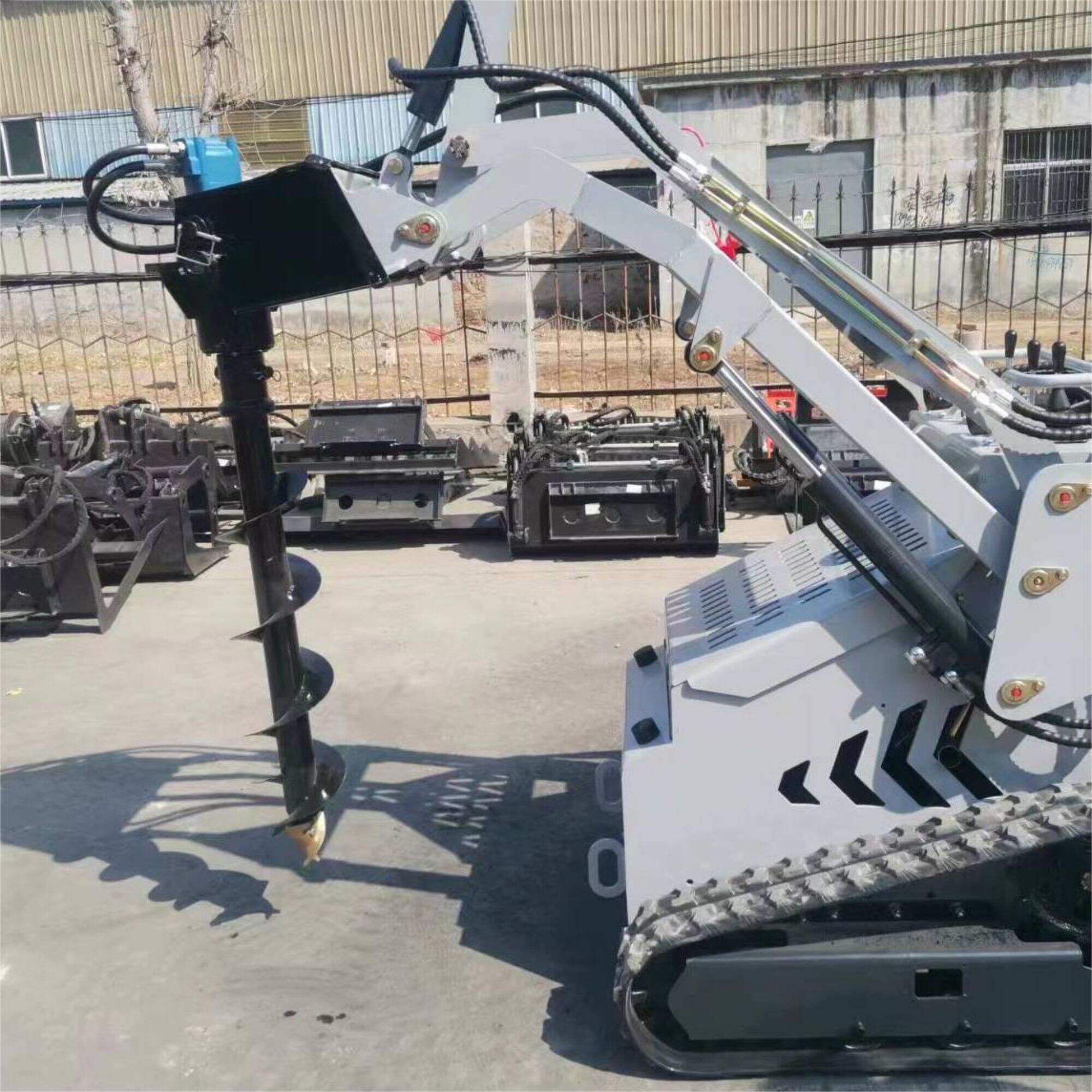 Skid Steer Loader Attachment Auger