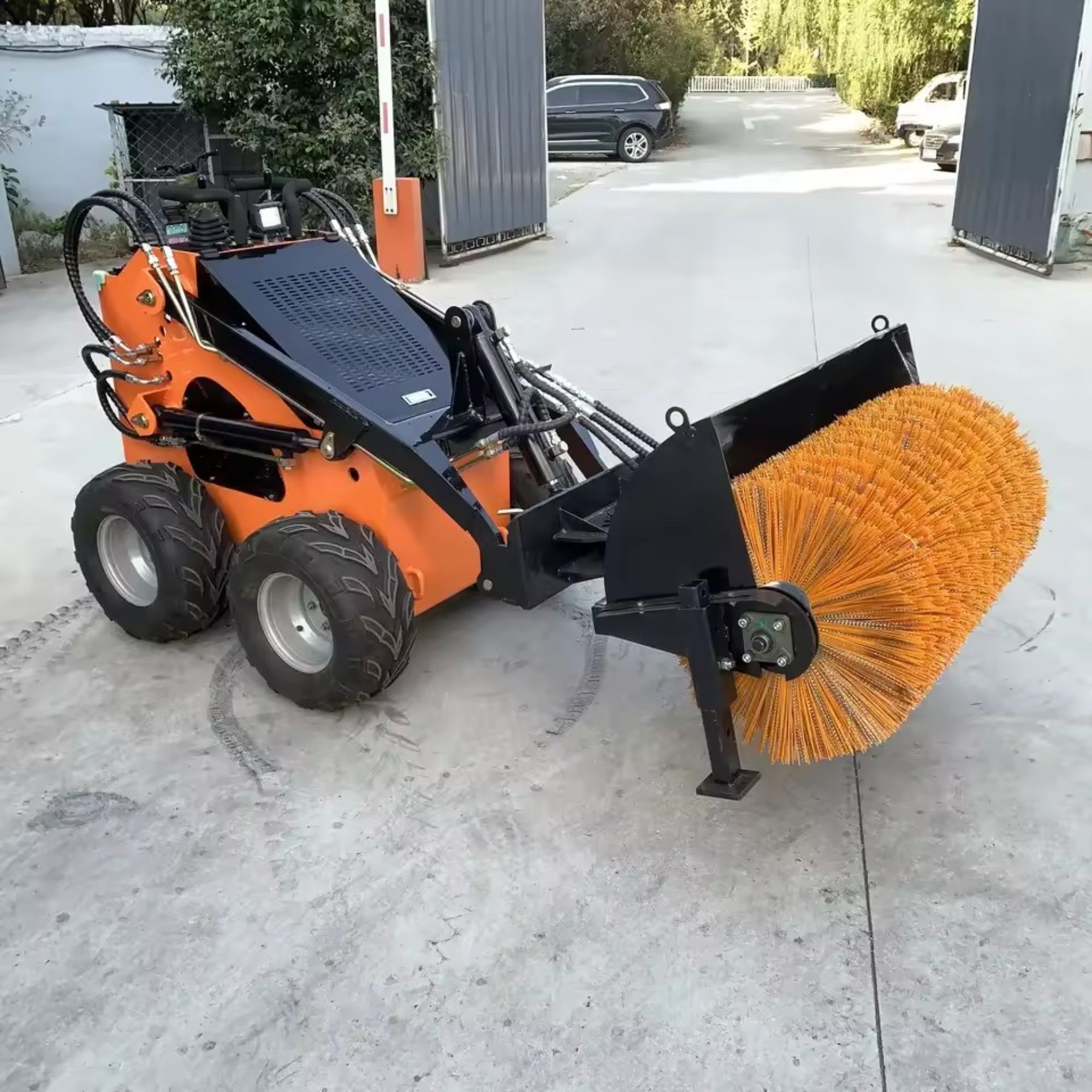 WY380 High Efficiency china skid steer multi purpose mini skid steer attachments mini skid steer track loader for sale