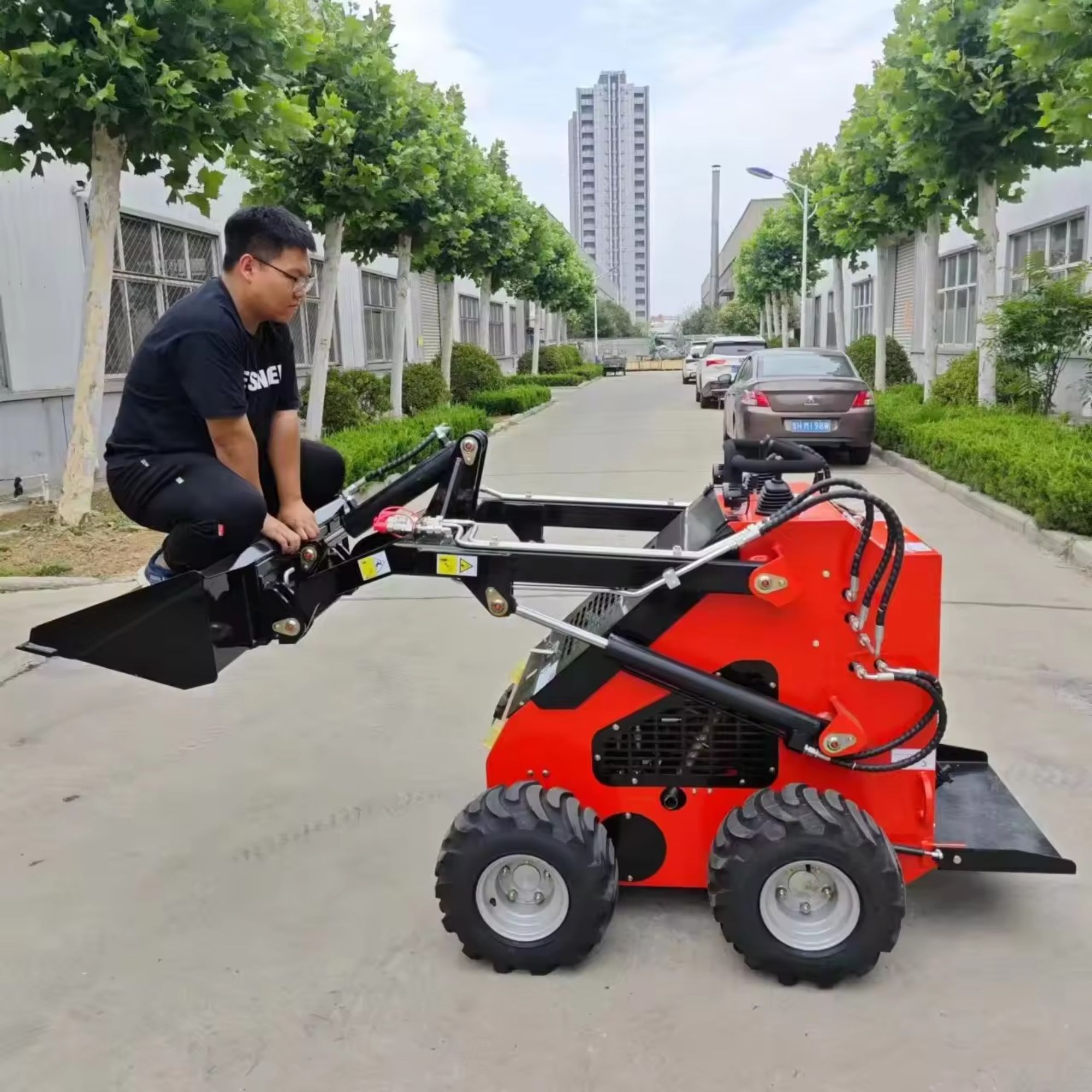 WY380 Quality New mini skid steer track loader hot sale mini skid steer loader cheap skid steer for sale price cheap