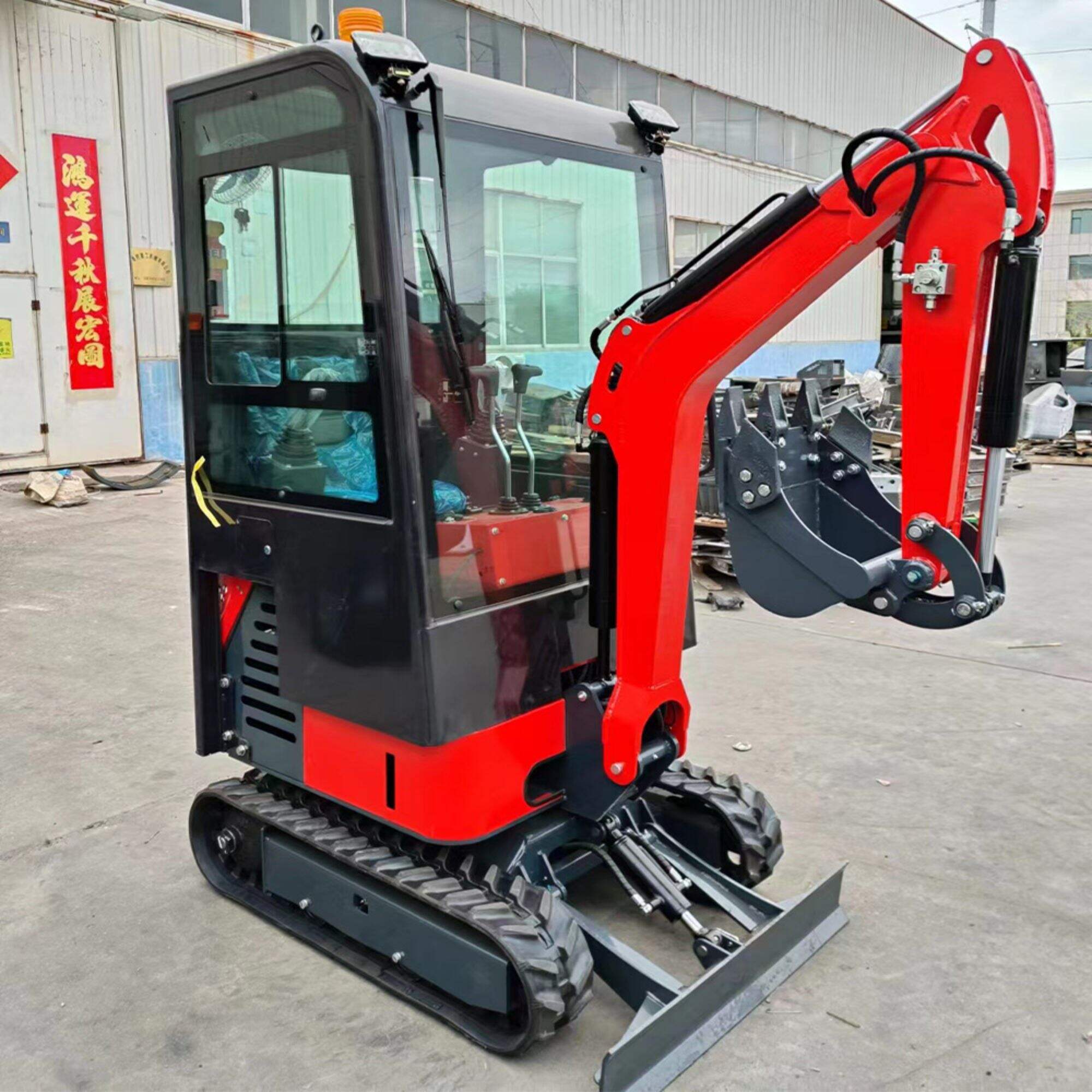 WY12pro Free shipping! mini digger excavator mini hot sale Chinese excavator machine kubota engine small excavator