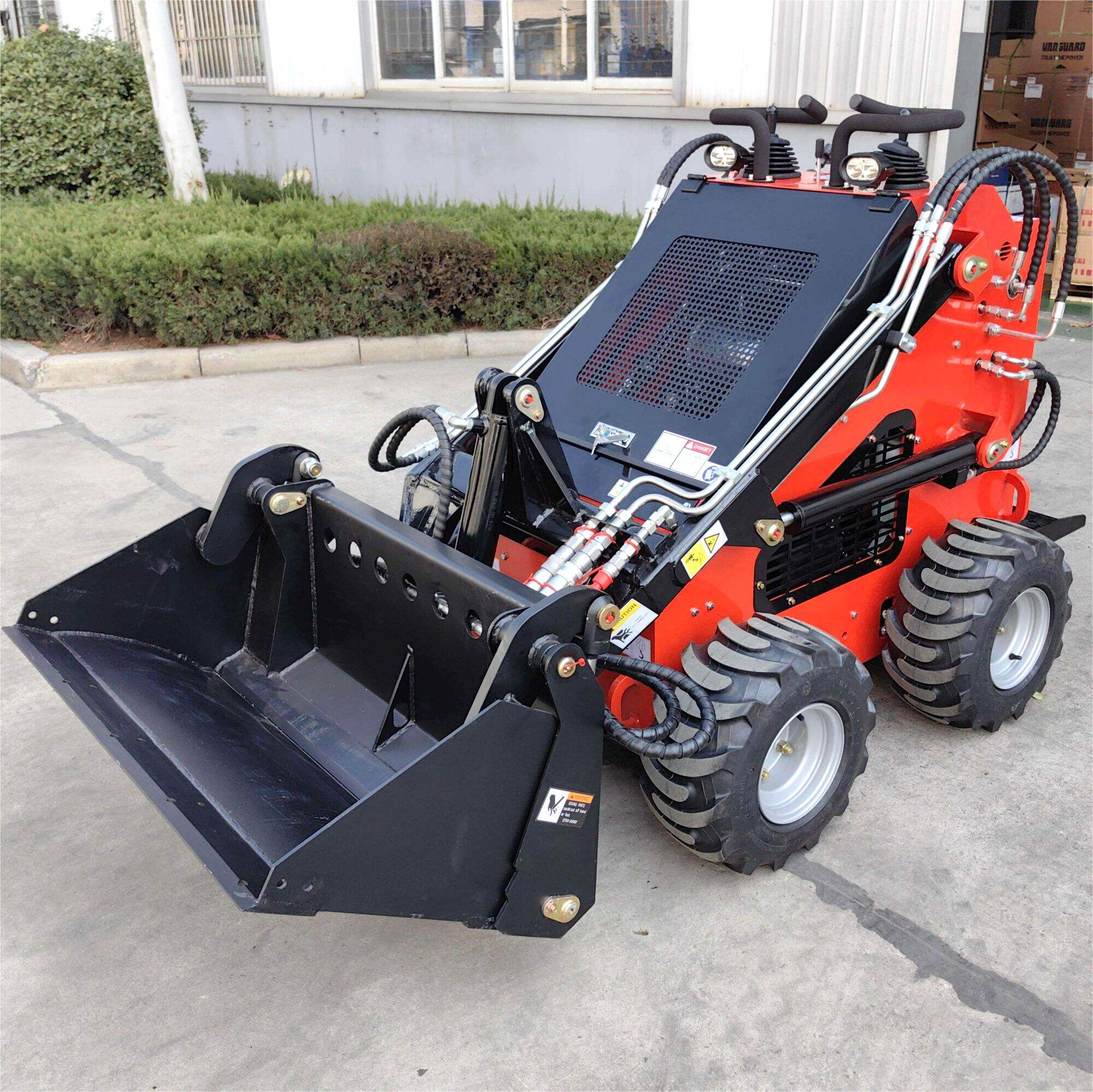 WY380 Fast Shipping mini skid steer attachments loader hot sale mini skid steer track loader mini skid steer loader for sale