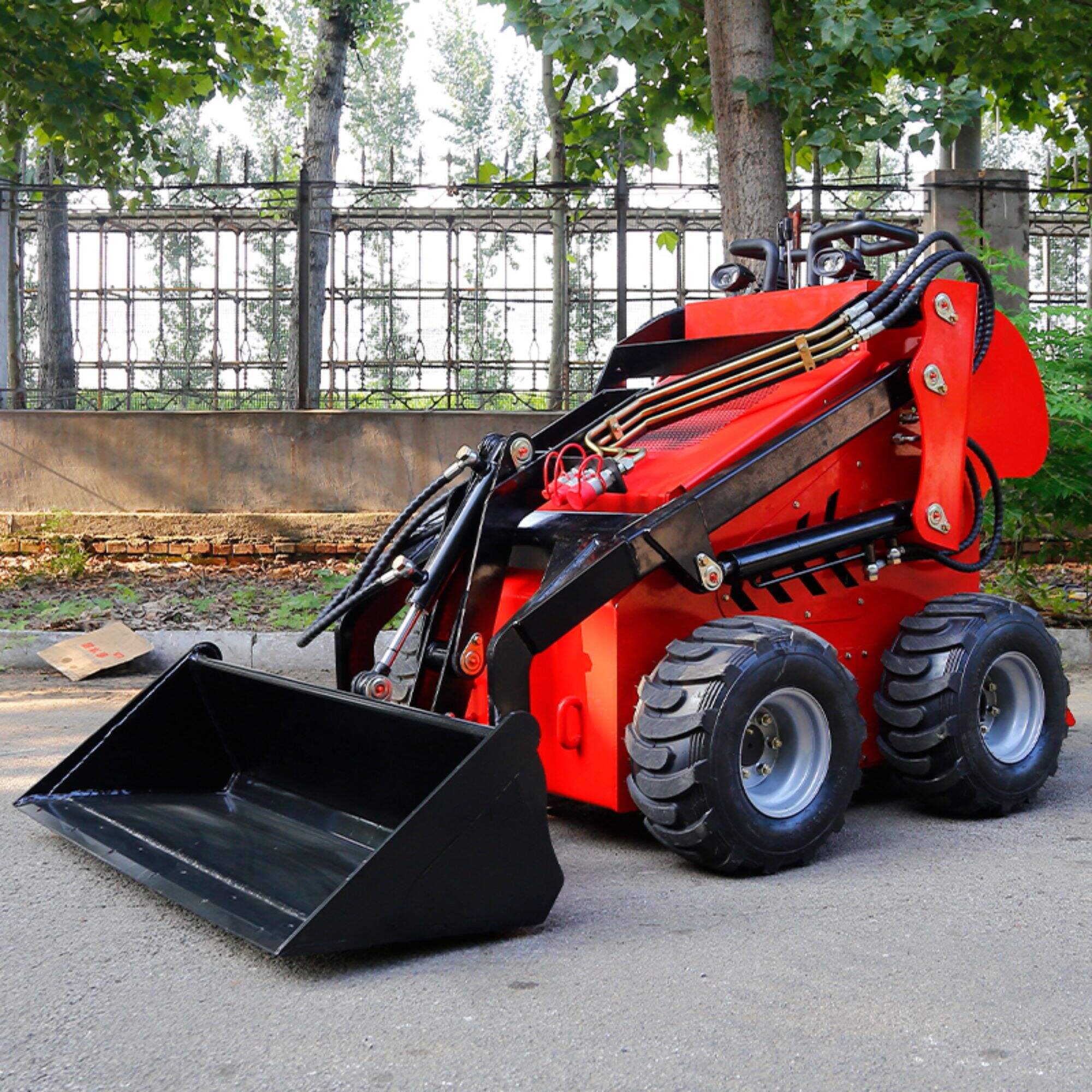 WY380 Factory wholesale mini skid steer attachments skid steer loader hot sale mini skid steer loader for sale