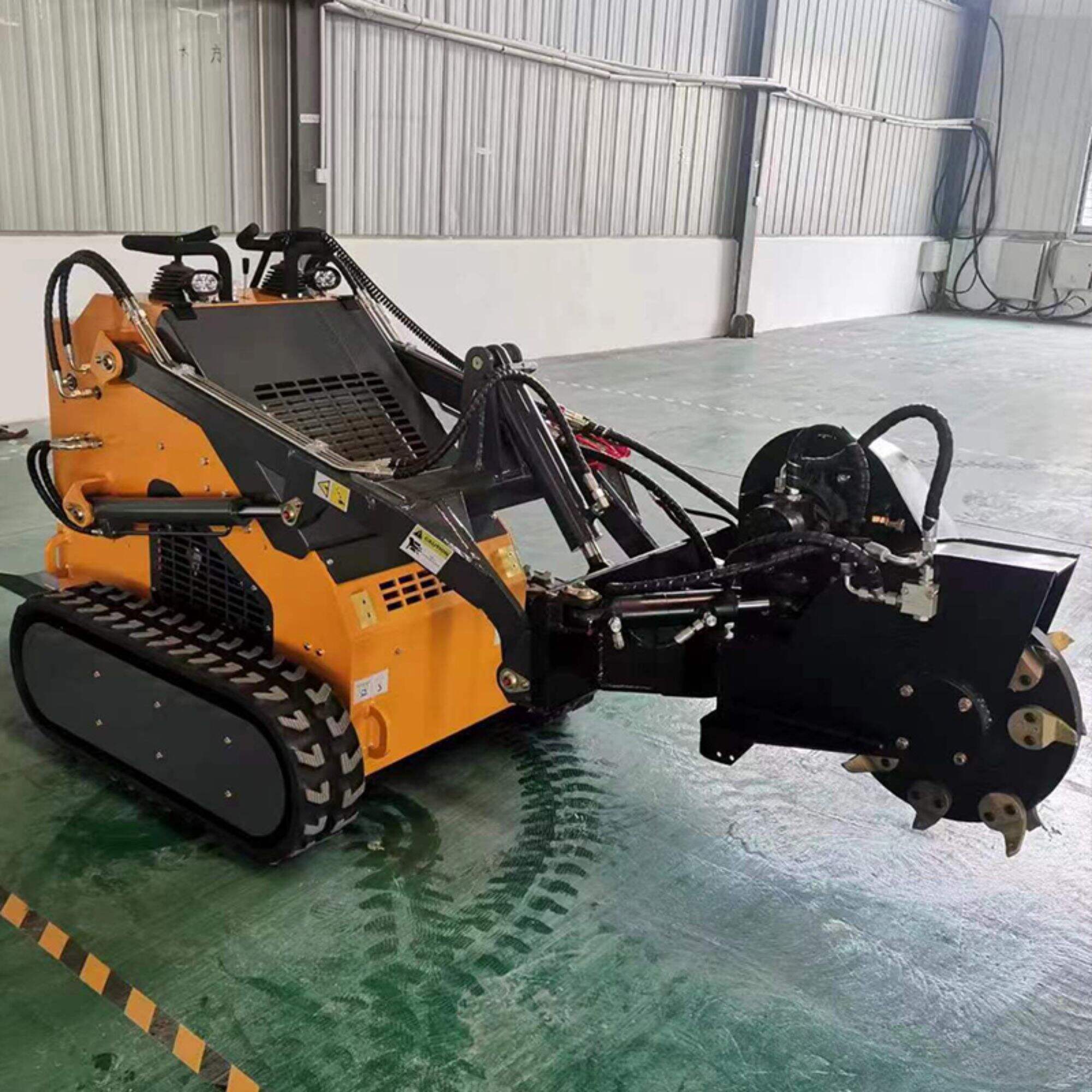 WY380 High Efficiency stand on skid steer loader china skid steer hot sale multi purpose track skid steer price cheap