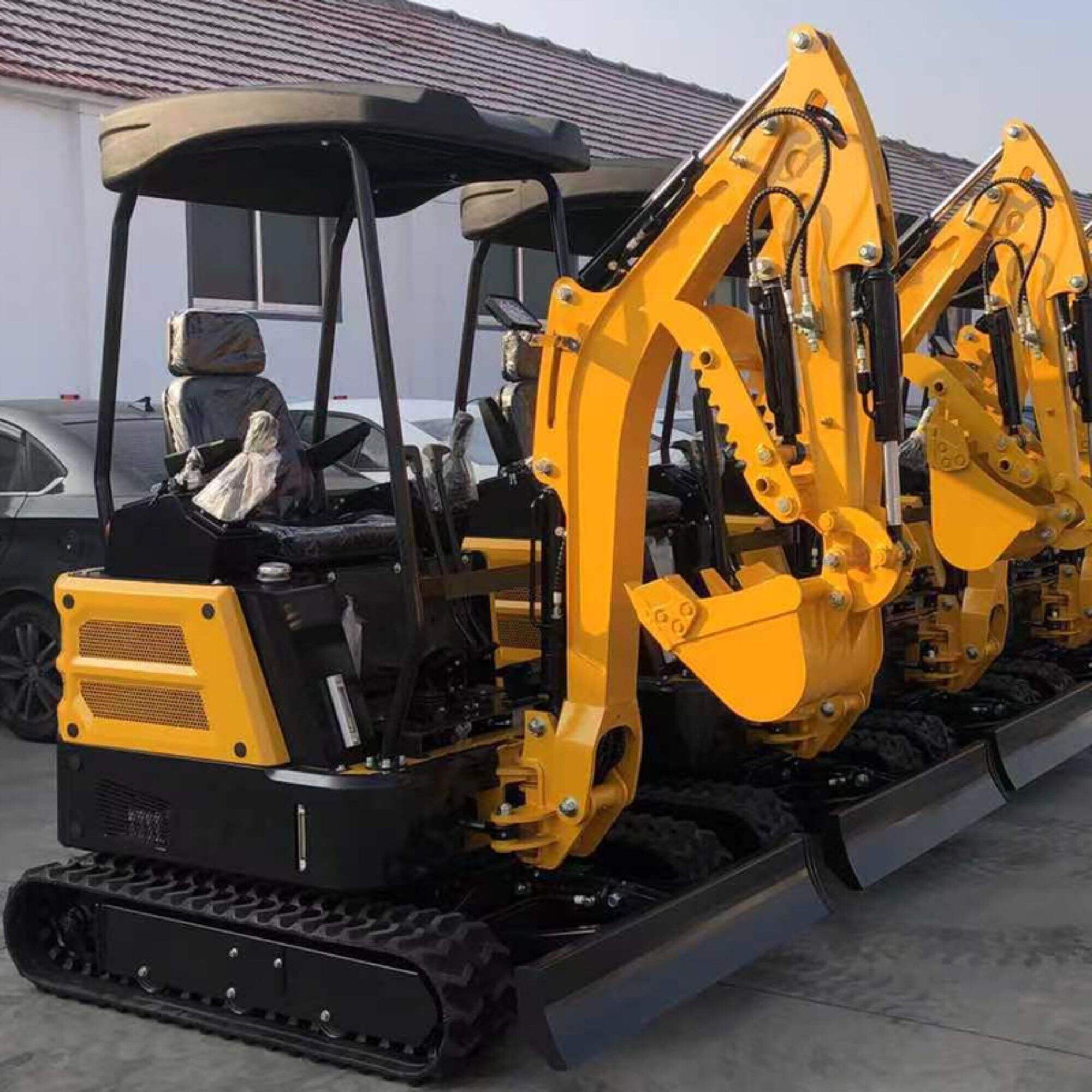 WY20 Factory wholesale kubota engine mini digger excavator machine price cheap 