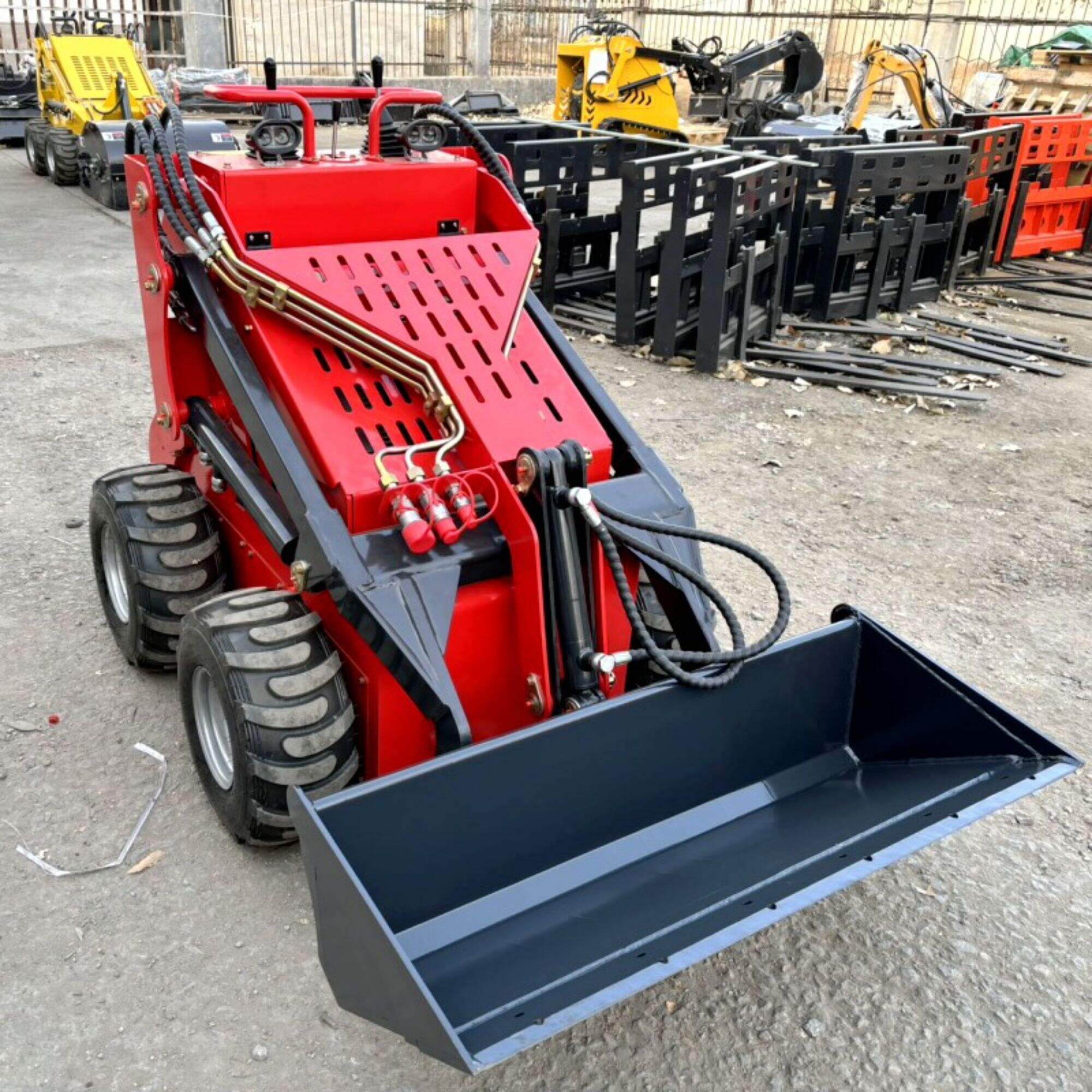  WY330 High Efficiency skid steer attachments multi purpose china skid steer mini skid steer track loader for sale