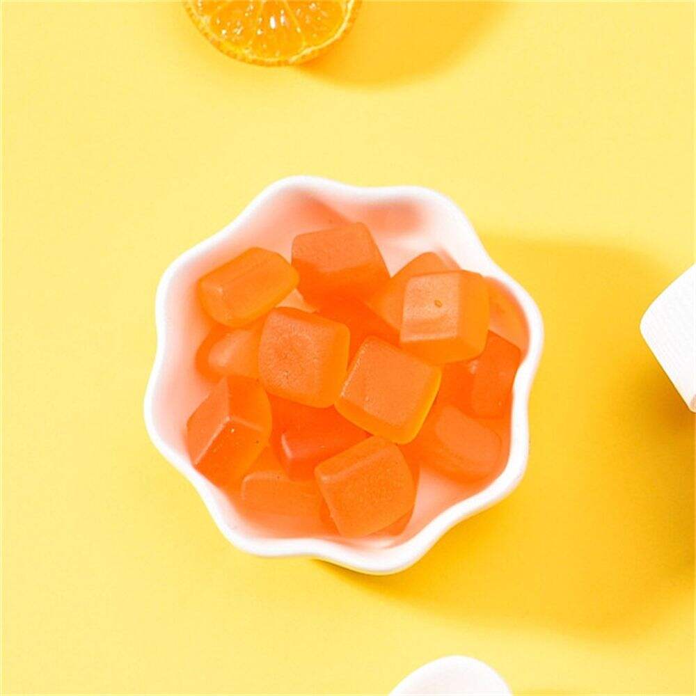 Vitamin C gummy: meningkatkan kekebalan tubuh, dukungan kolagen, perlindungan antioksidan, kalsium untuk pertumbuhan tulang