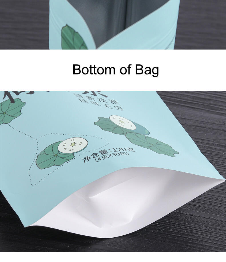 Recyclable stand up pouch zip lock dried biodegradable kraft paper bag food packaging bag factory