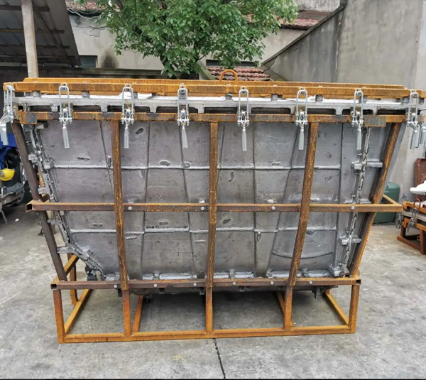 1100L trash bin mould