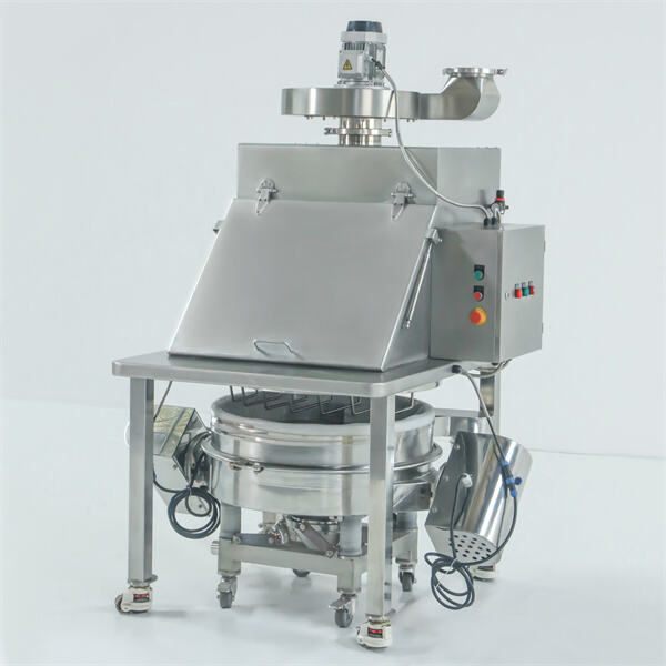 Clean and uniform particle size with cone mills