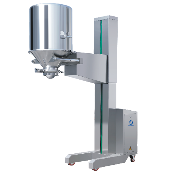 MOVEABLE TELESCOPIC LIFTING CHARGING MACHINE