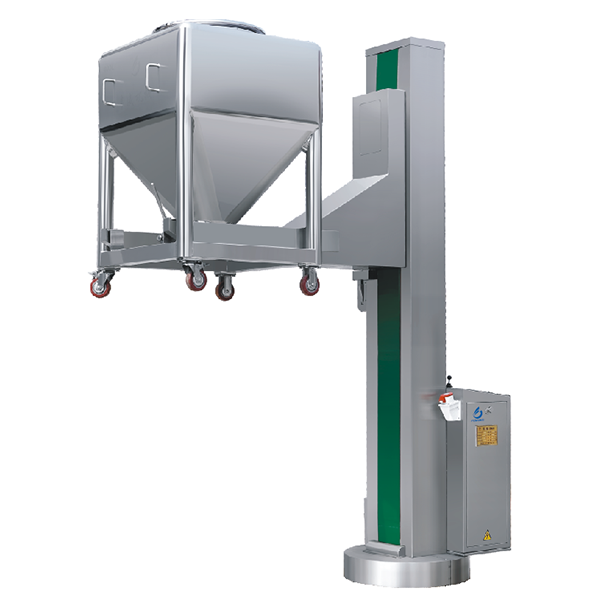 HOPPER LIFTING CHARGING MACHINE
