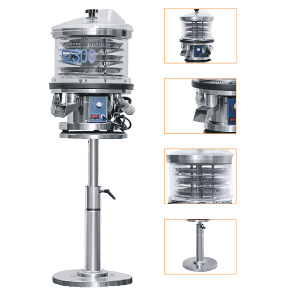 DOWN ROTATING SCREEN MACHINE