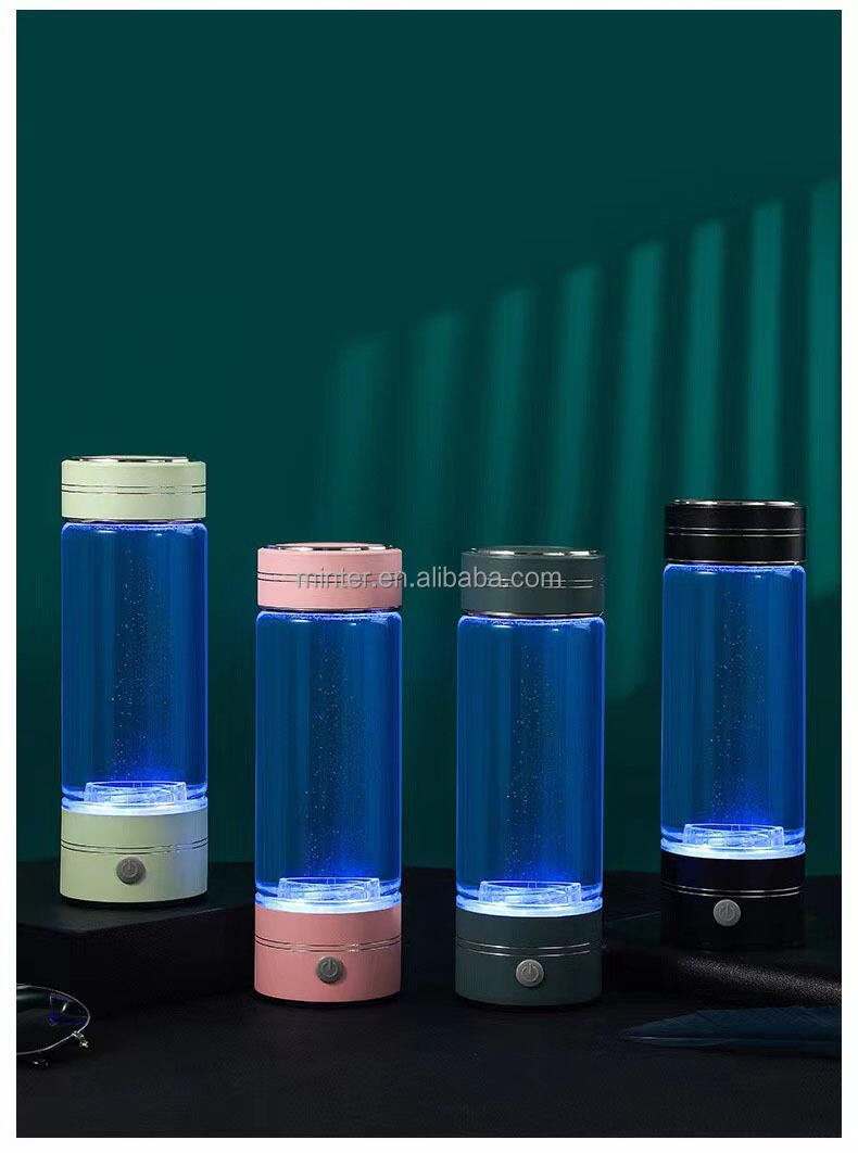 Factory wholesale Spe/Pem Hydrogen Water Generator Portable Hydrogen Rich Water Ionizer Cup Bottle details
