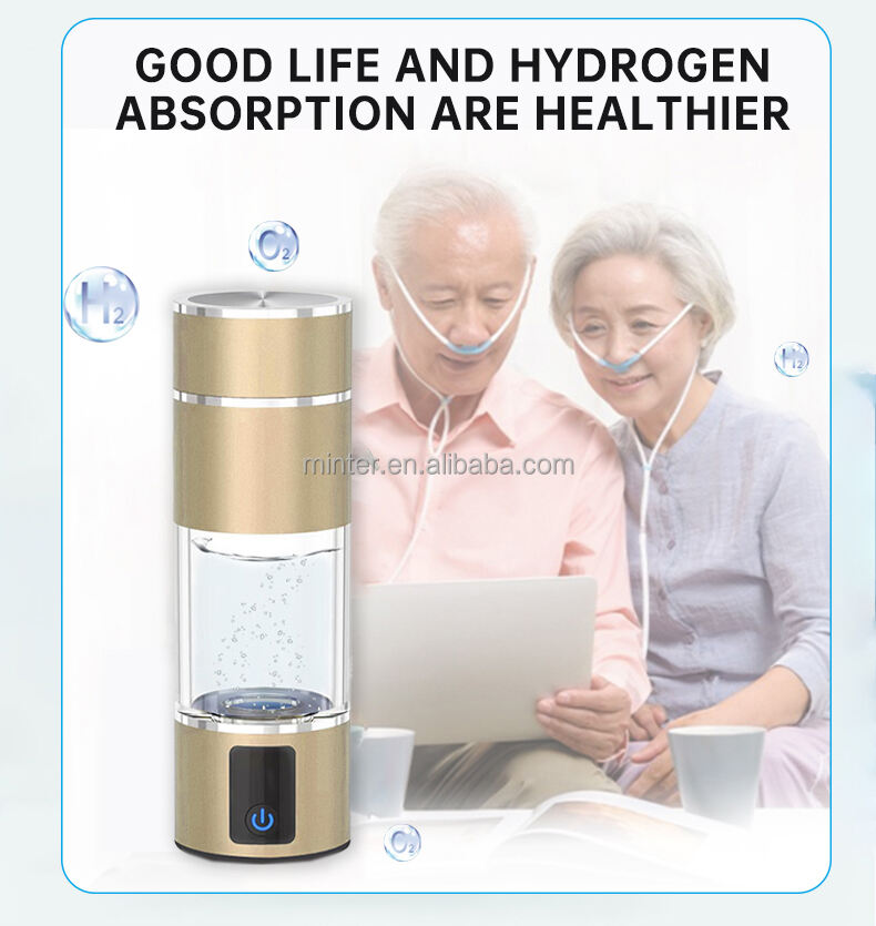 Factory wholesale Portable Hydrogen Water Ionizer Machine Rich Hydrogen Water Health Cup for Home Travel factory
