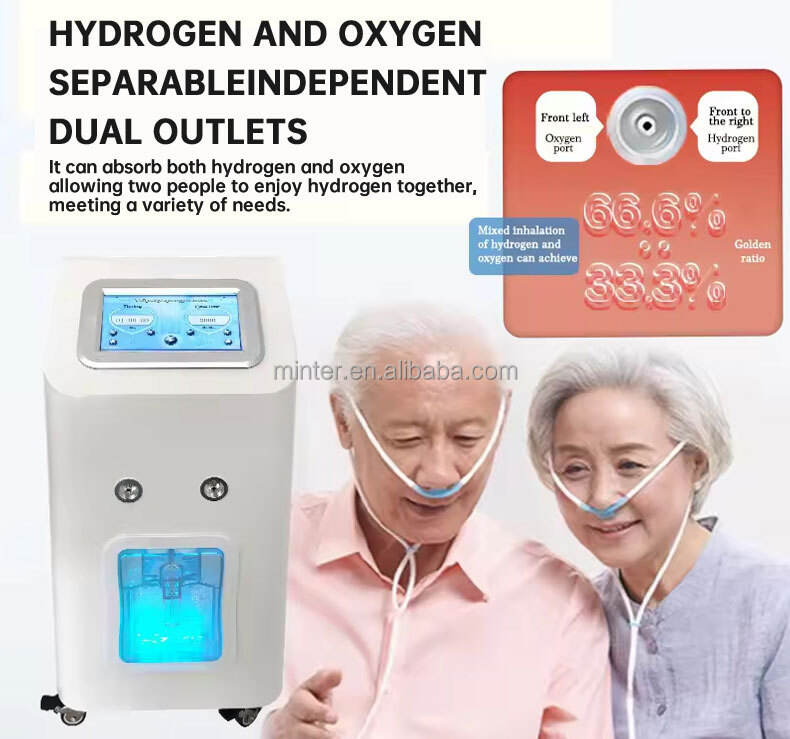 Household High Concentration Hydrogen Oxygen Generator 3000ml/Min Oxyhydrogen Inhalation Suction Machine details