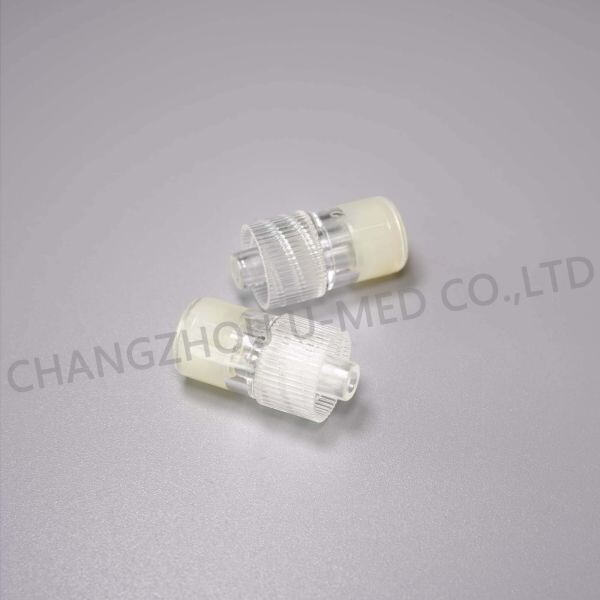 Control the direction of fluid flow with one way valves.