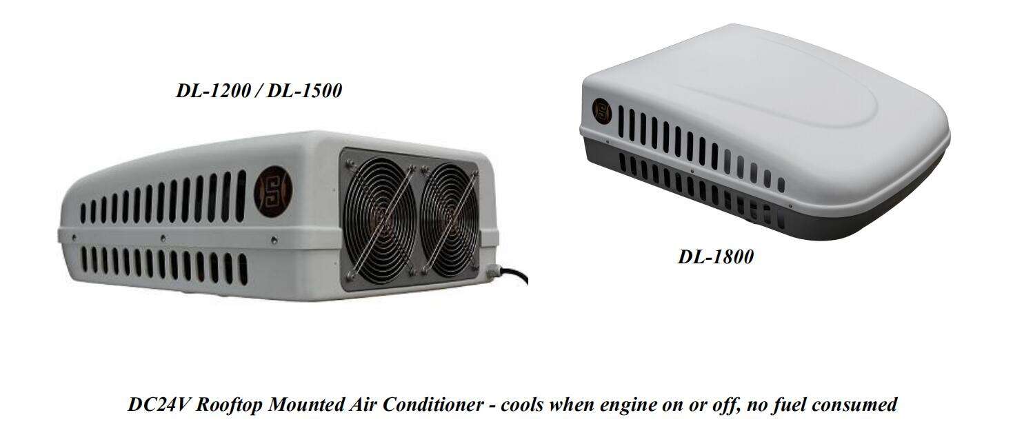 JP Parking Rooftop Air Conditioner AC Cooler for Truck Heavy-duty Vehicle 12V details