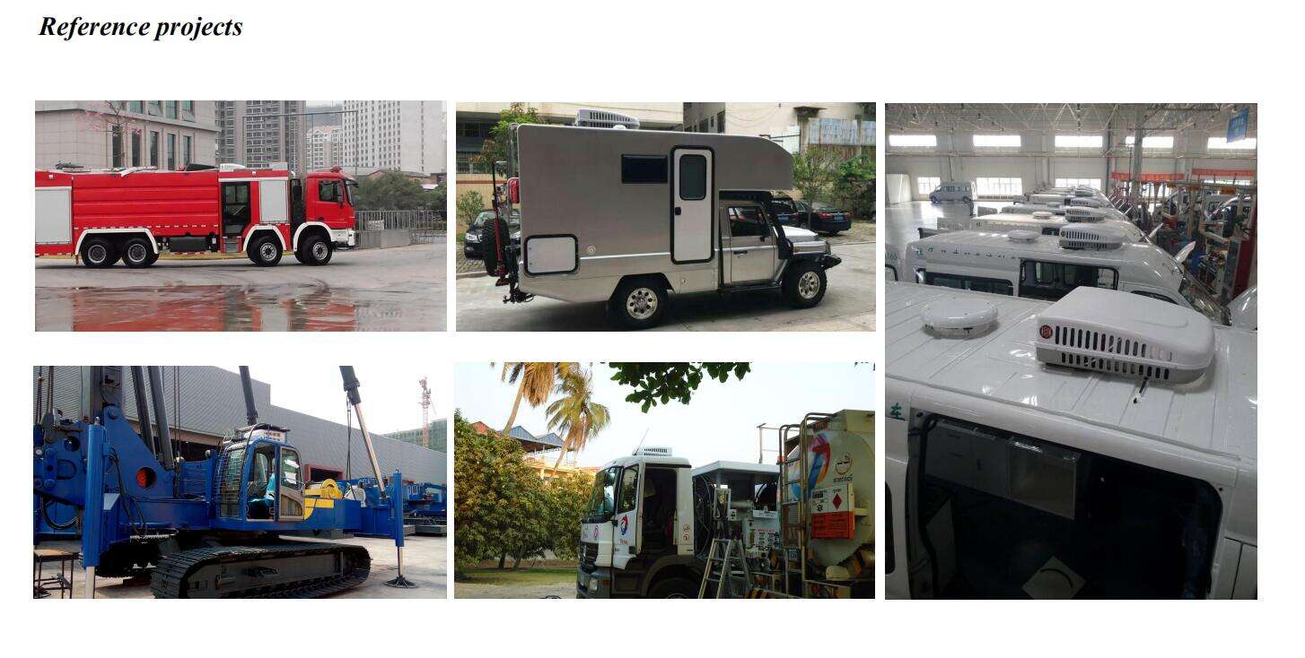 JP Parking Rooftop Air Conditioner AC Cooler for Truck Heavy-duty Vehicle 12V details
