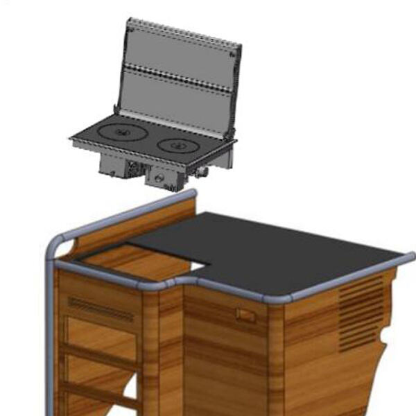 Enjoy cooking outdoors in any weather with a diesel cooktop heater