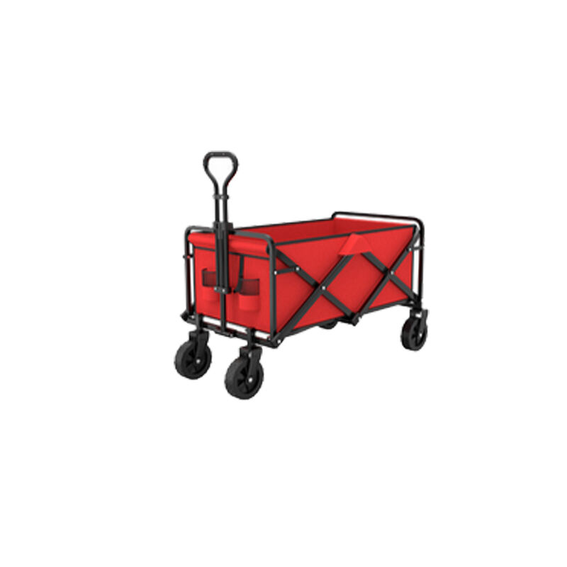 product jp outdoor shopping trolley picnic cart camping wagon  foldable camping trolly cart folding platform-6