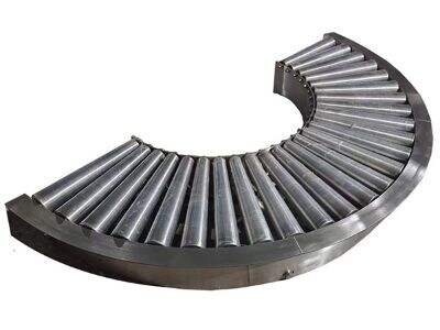 Modularne konstrukcije transporterja za ločevanje steklenic za prilagodljivost linije