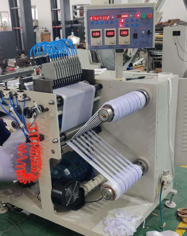 3 years warranty FQ420 High Speed Self-adhesive  Film Slitting Machine OP PE Thermal Tape Sticker Labels Roll -1 factory