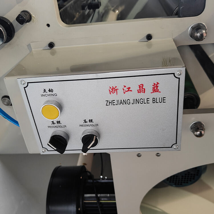 3 years warranty Label Slitting Machine With Rotary Die Cutting Machine Waste Matrix Rewinder with Snow Ball System details