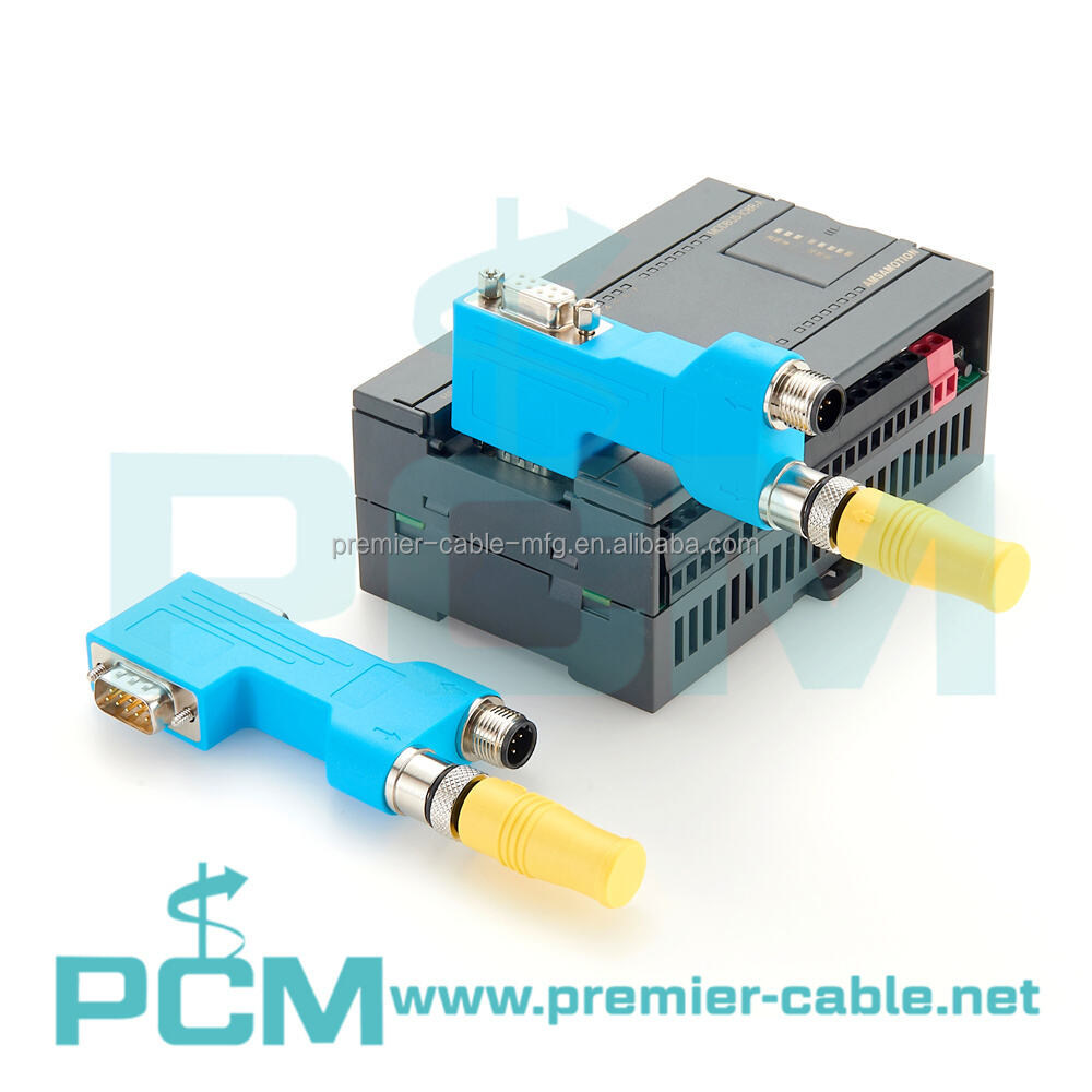 Siemens Profibus DP Bus M12 B-Coded to D-SUB Bus Connector supplier