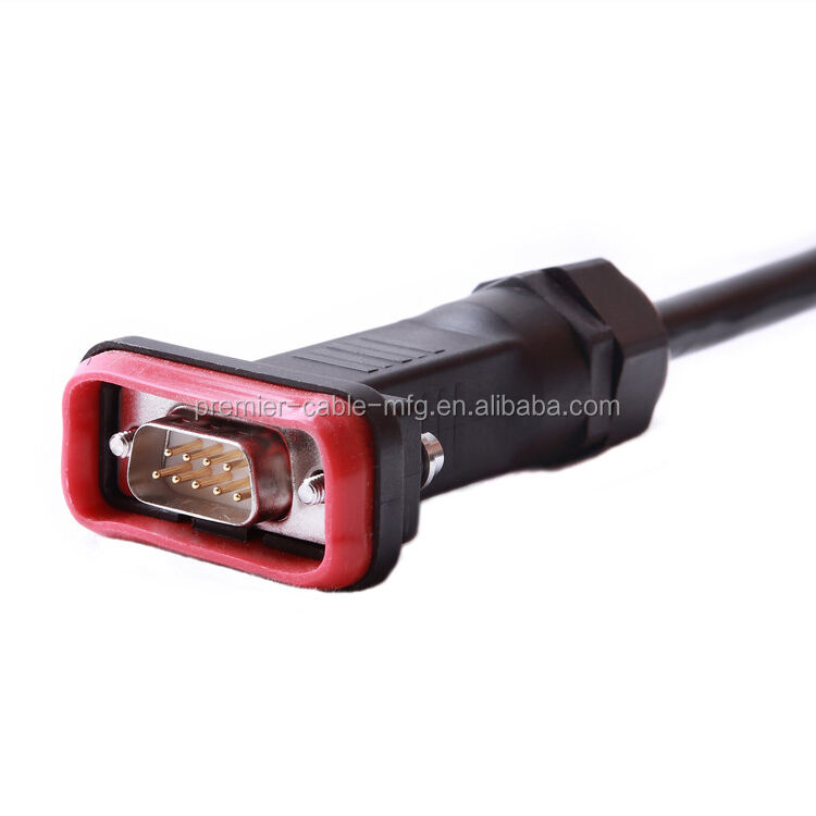 Remote Electrical Tilt RET AISG control Jumper cable RRU to RCU RET Cable M16 8 Pin to Male DB9 Connector supplier